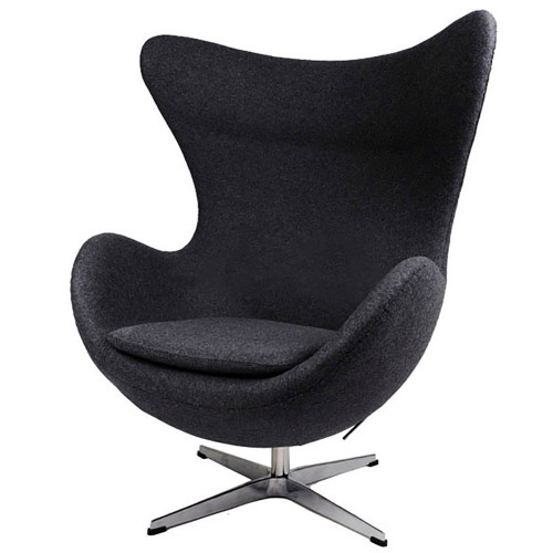 кресло egg chair черное в Нижнем Тагиле