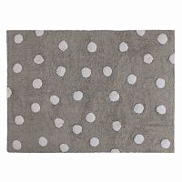 ковер polka dots серый-белый в Нижнем Тагиле