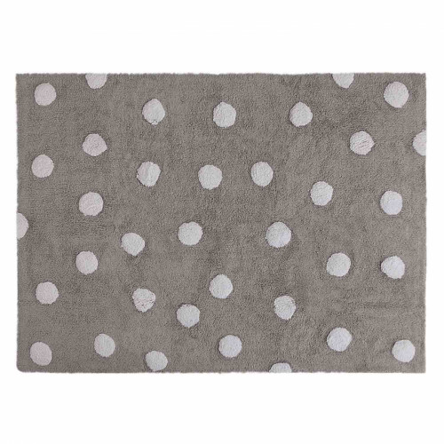ковер polka dots серый-белый в Нижнем Тагиле