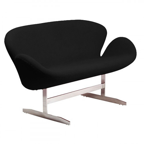 диван swan sofa прямой черный в Нижнем Тагиле