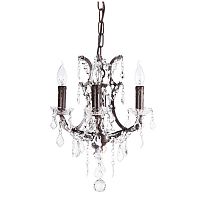 люстра 19th c. rococo iron & clear crystal round vol.i бронза в Нижнем Тагиле