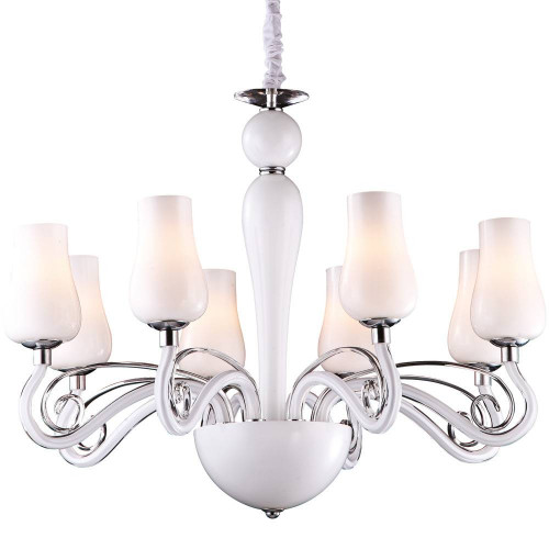 подвесная люстра arte lamp biancaneve a8110lm-8wh в Нижнем Тагиле