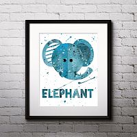 постер elephant а4 в Нижнем Тагиле