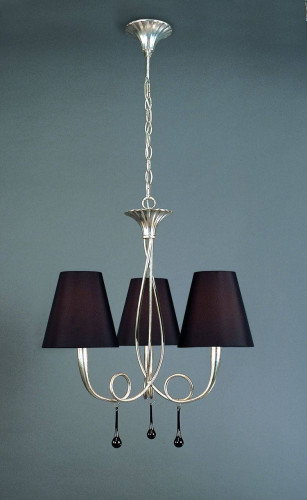 подвесная люстра mantra paola painted silver 3532 в Нижнем Тагиле