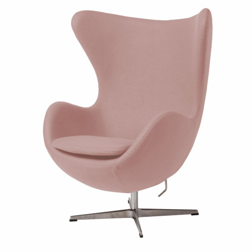 кресло egg chair светло-розовое в Нижнем Тагиле