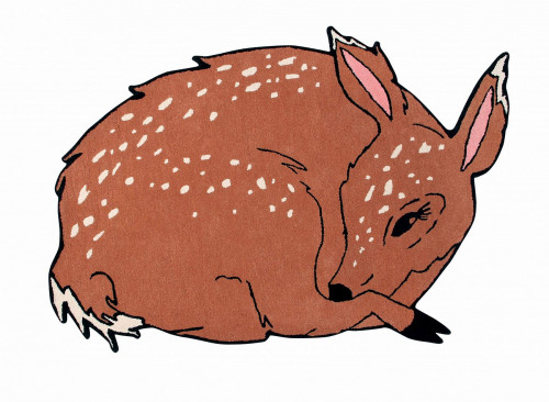 ковер шерстяной олененок the deer в Нижнем Тагиле