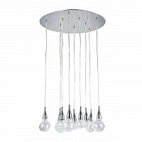 люстра дизайнерская ideal lux minimal хром в Нижнем Тагиле