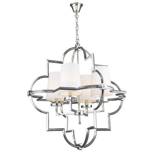 люстра mandeville l nickel от delight collection белая/никель в Нижнем Тагиле