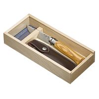 нож stainless steel с ручкой из оливы 8,5 см в Нижнем Тагиле