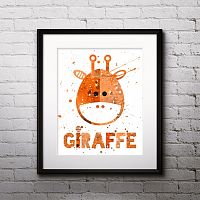 постер giraffe а4 в Нижнем Тагиле