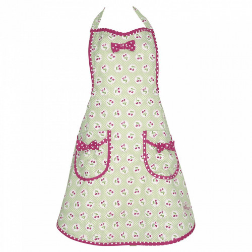 фартук cherry berry p.green w/bow в Нижнем Тагиле