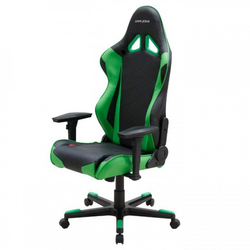 кресло геймерское dxracer racing черно-зеленое в Нижнем Тагиле