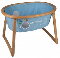 деревянная люлька с голубой колыбелью sleep up в Нижнем Тагиле