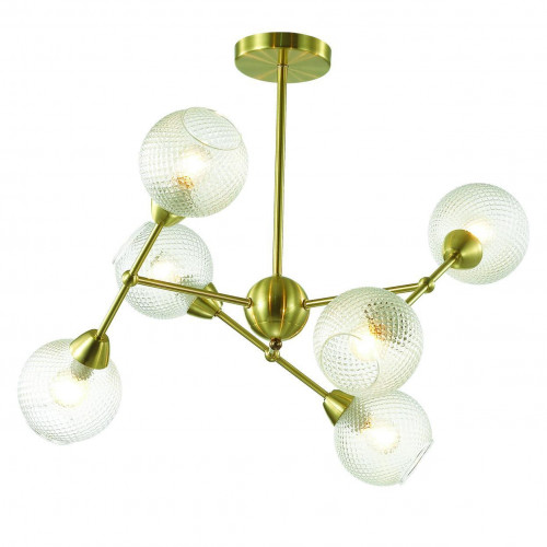потолочная люстра lumion everly 3752/6c золото в Нижнем Тагиле