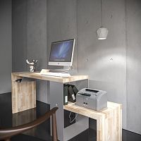 стол рабочий письменный с подставкой для монитора ecocomb-3 в Нижнем Тагиле