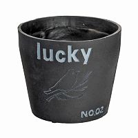 цветочный горшок lucky чёрный в Нижнем Тагиле