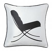 подушка с креслом-качалкой japanese lounge white в Нижнем Тагиле