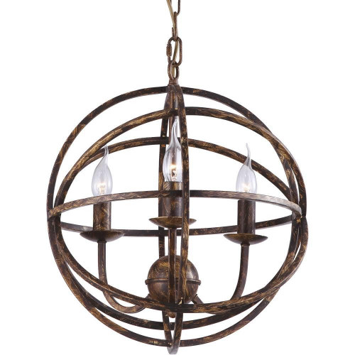 подвесная люстра arte lamp kopernik a1703sp-3br в Нижнем Тагиле